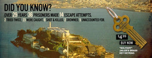 aerial view of Alcatraz Island with San Francisco in the background