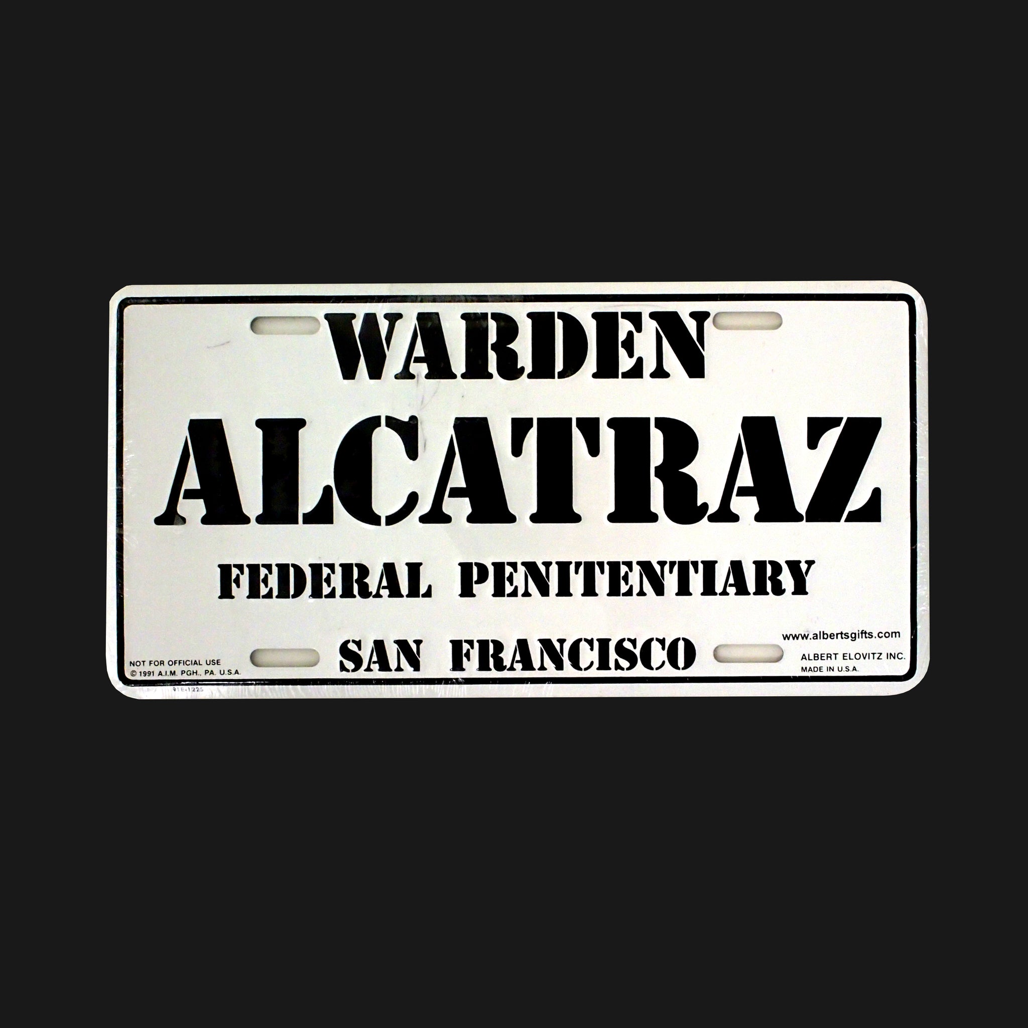 Warden License Plate