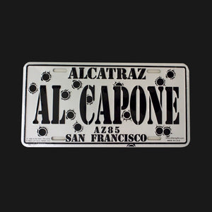 Al Capone License Plate