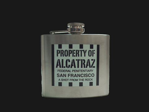 A Shot from the Rock Mini Flask