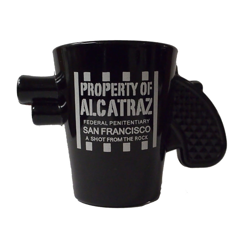 Alcatraz Gun Shotglass