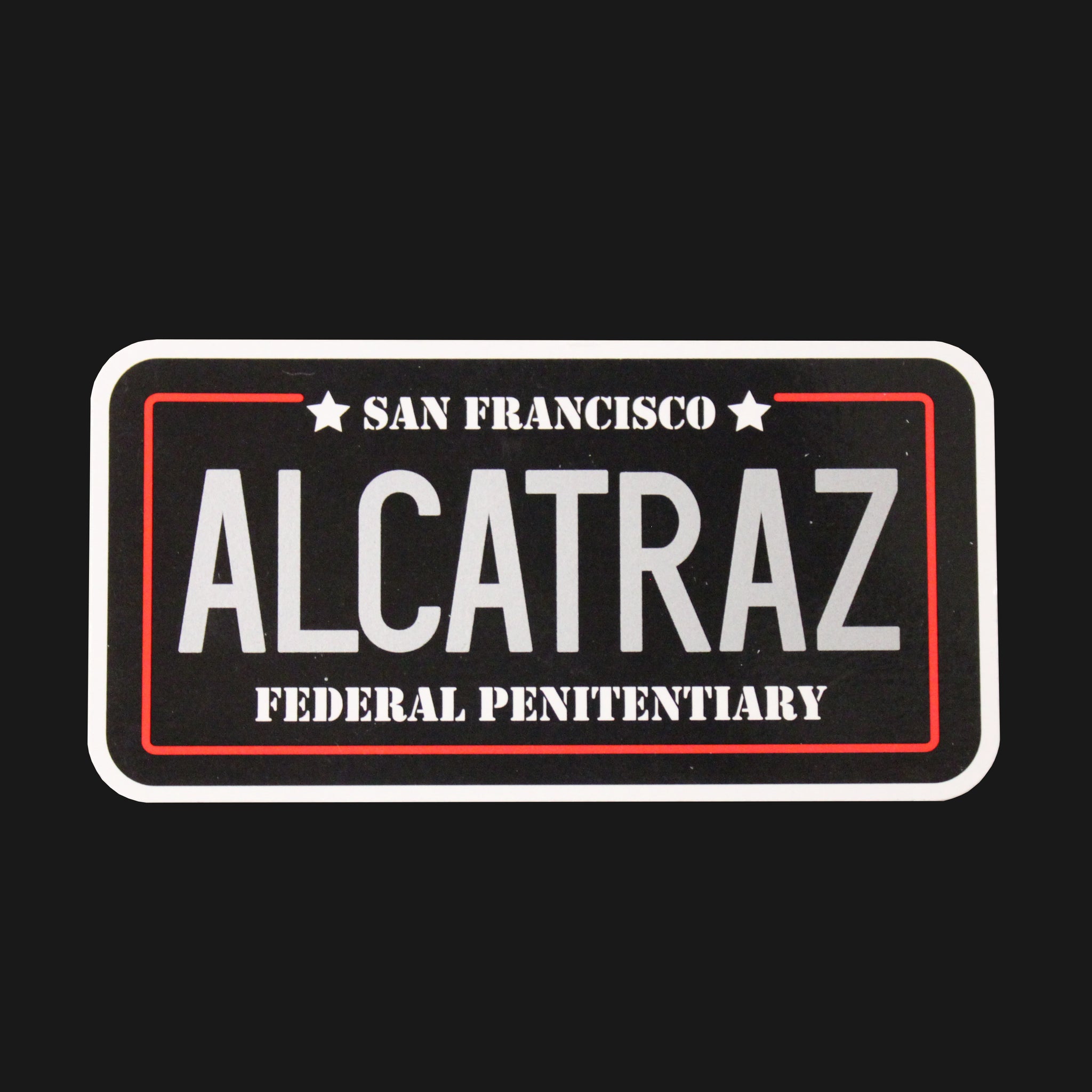 Alcatraz License Plate Magnet