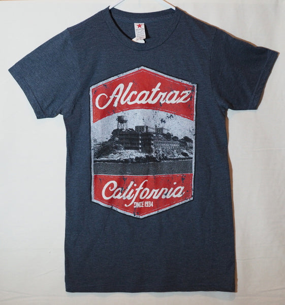 Alcatraz Distressed Print Tee Shirt – Alcatraz Gift Shop
