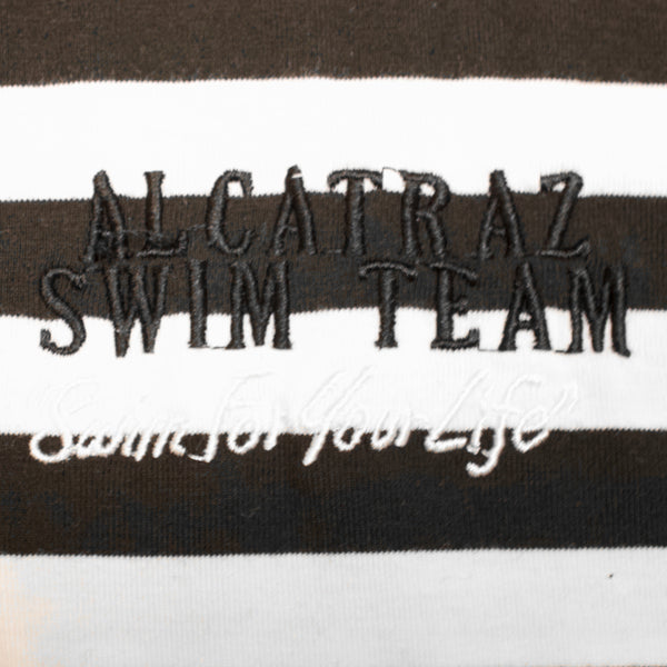 Alcatraz Black & White V-Neck