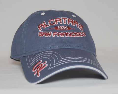 Fade blue "Alcatraz 1934 San Francisco" Cap